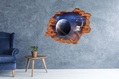 3D wall hole Spacecraft