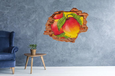 Hole wall sticker Mango