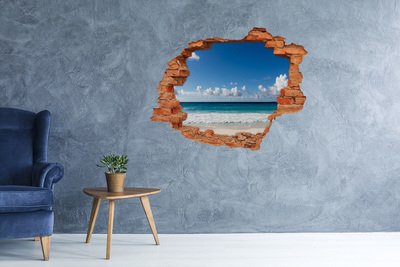 Hole in the wall sticker Ocean view