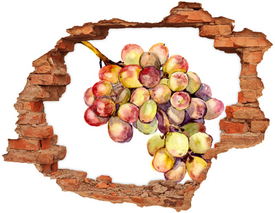 Hole in the wall sticker Fruit in a Hole in the Wall