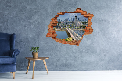 3D wall hole Bridge in Warsaw