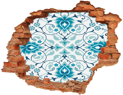 Hole wall sticker Arab pattern