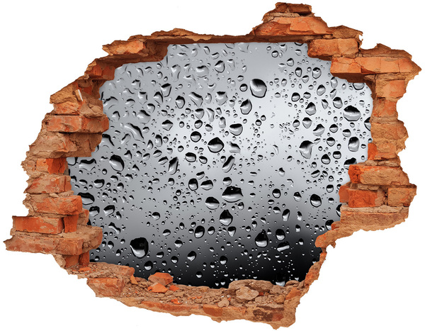 Hole wall sticker Reflection in the water