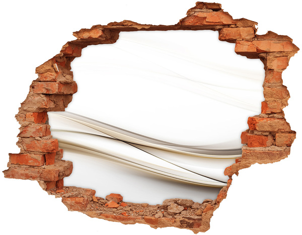 3D wall hole wallpaper The illusion of open space