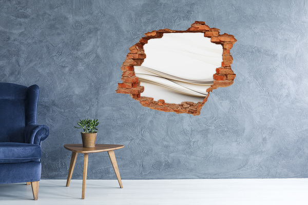 3D wall hole wallpaper The illusion of open space