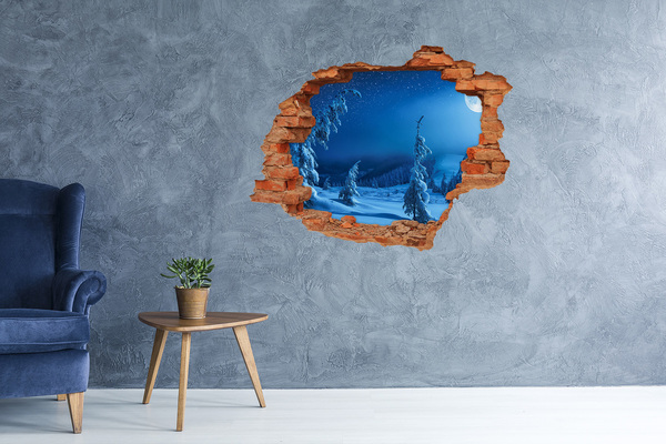 Hole in the wall decal Moonlight