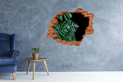 3D wall hole Monster