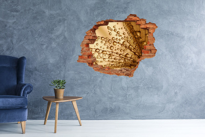 Hole wall sticker Dandelion seeds