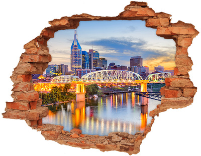 Hole in the wall sticker Tennessee US