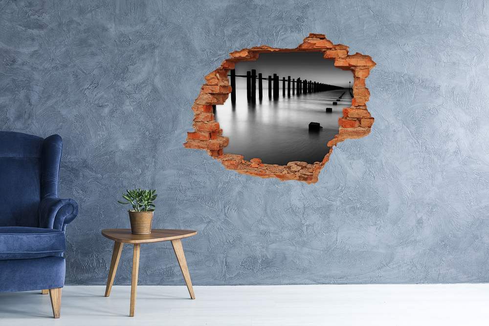 Hole wall sticker Tamiza breakwater