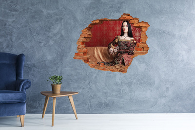 3D wall hole Princess in the Ruins