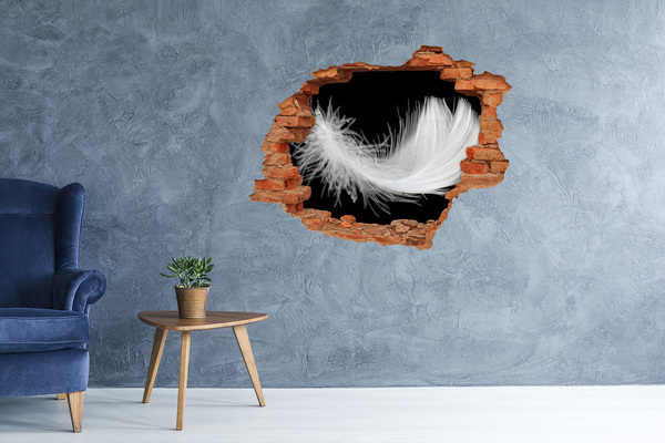 3D wall hole Feather