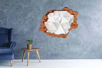 Hole in the wall sticker Crystal Hole in the Wall