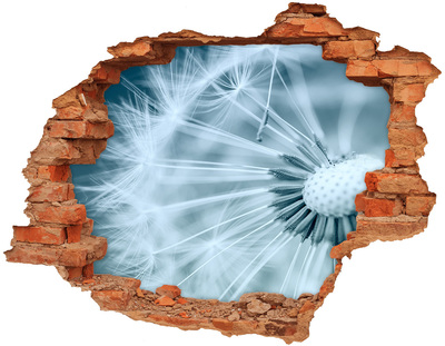 Hole in the wall sticker Dandelion