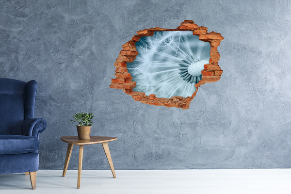 Hole in the wall sticker Dandelion