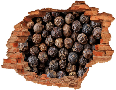 3D wall hole Golden Spice in a Hole in the Wall