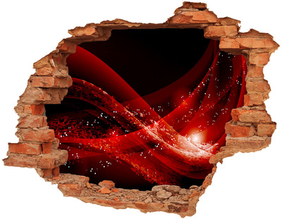 3D wall hole Abstract background