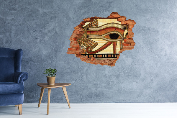 Hole wall sticker Ancient Egyptian painting