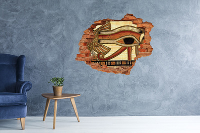 Hole wall sticker Ancient Egyptian painting