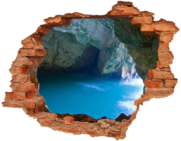 Hole in the wall sticker Sea cave