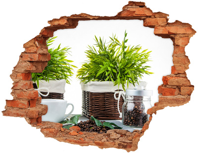Hole in the wall decal A green oasis in the comfort of your home