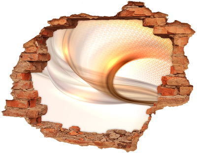 3D wall hole wallpaper Abstract background