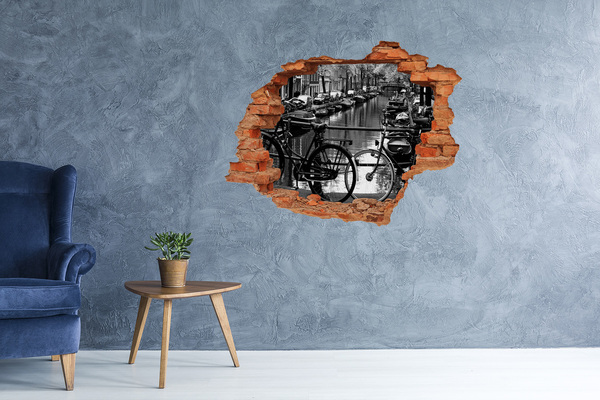 3D wall hole Bike canal