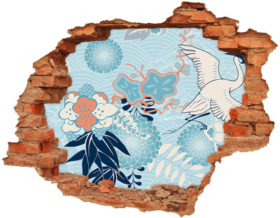 3D wall hole The underwater world of corals