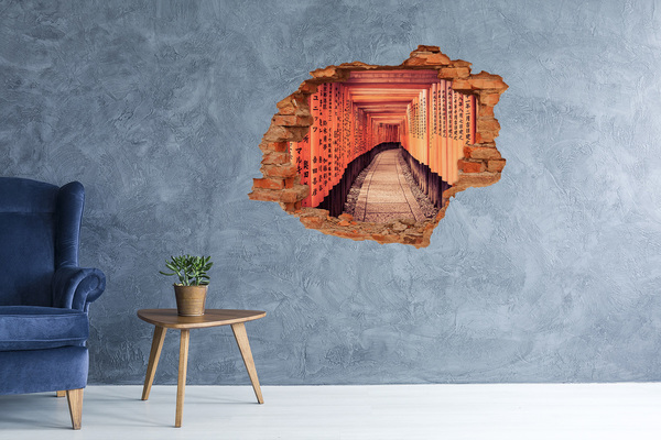 Hole wall sticker Fushimi Inari Shrine