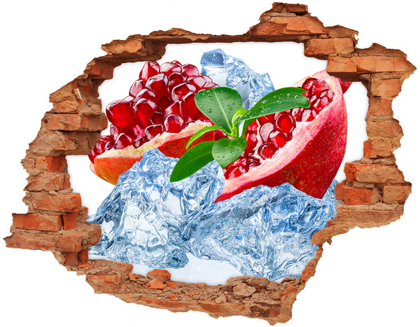 Hole wall sticker Fruity Oasis with Ice
