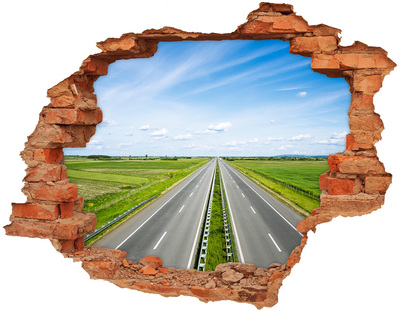 Hole in the wall sticker highway