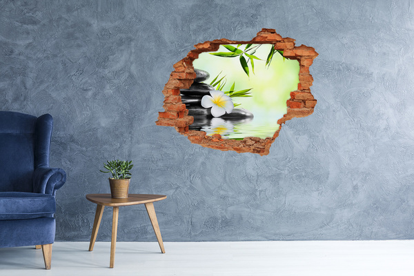 3D wall hole An oasis of peace in nature