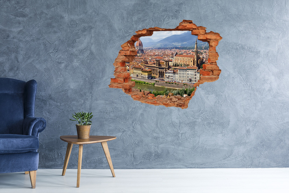 Hole wall sticker Florence Italy