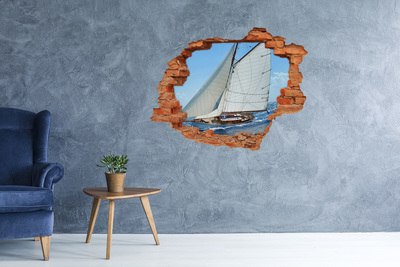 3D wall hole Yacht