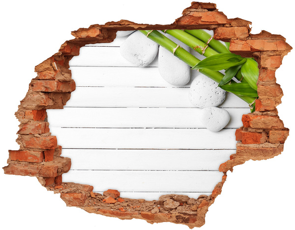 Hole wall sticker Bamboo