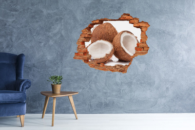 Hole wall sticker Coconut Treasures