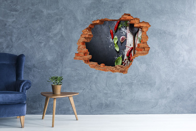 Hole in the wall sticker A kitchen full of flavor