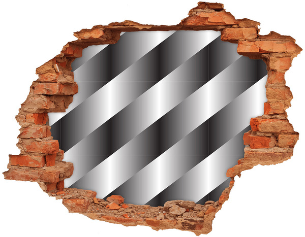 Hole in the wall sticker Broken Wall Illusion