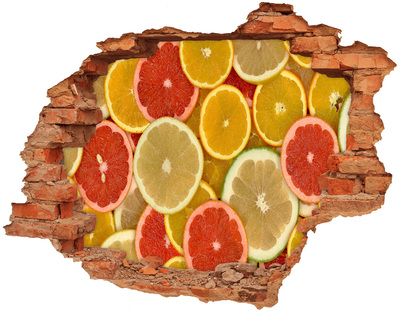 Hole in the wall decal A fruity hole-in-the-wall paradise
