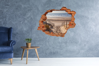 Hole wall sticker Coastal dunes