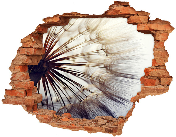 Hole in the wall sticker Dandelion