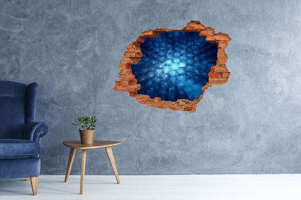 Hole wall sticker Crystals