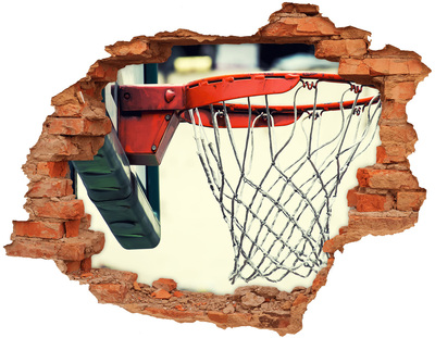 3D wall hole Basketball throw over the wall