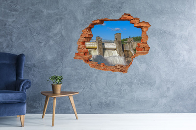 Hole wall sticker Water dam