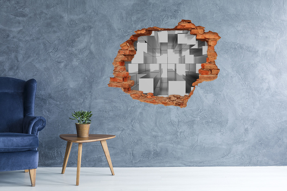 Hole in the wall sticker Abstraction Background