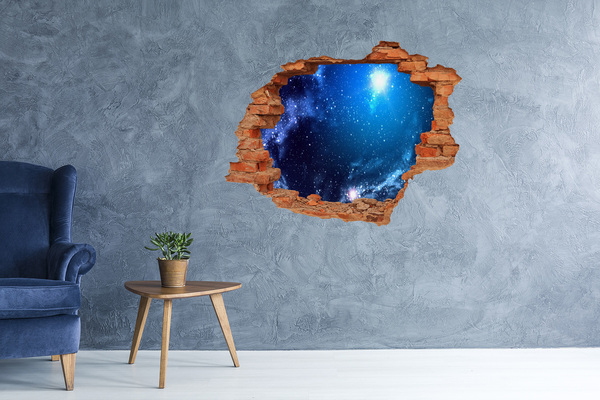 Hole in the wall decal Cosmic Space