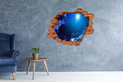 Hole in the wall decal Cosmic Space