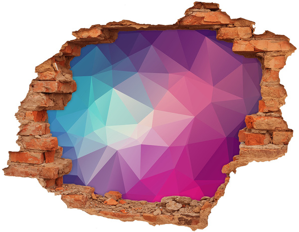 3D wall hole Geometry in the hole