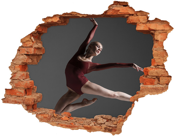 3D wall hole Dancing in a Ruined Wall
