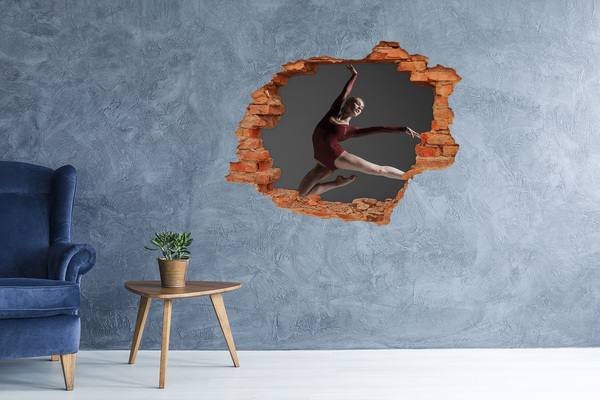 3D wall hole Modern dance